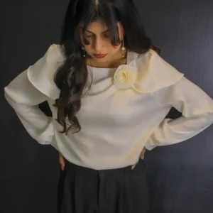 Pearl Élan – Roselle Silk Blouse